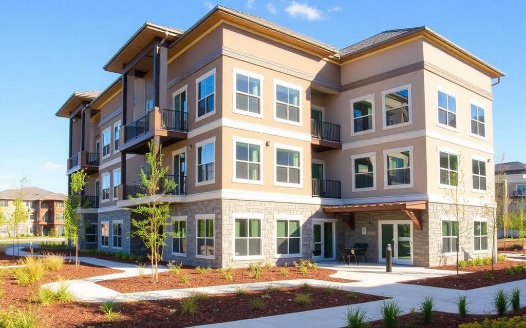Riverside apartment community